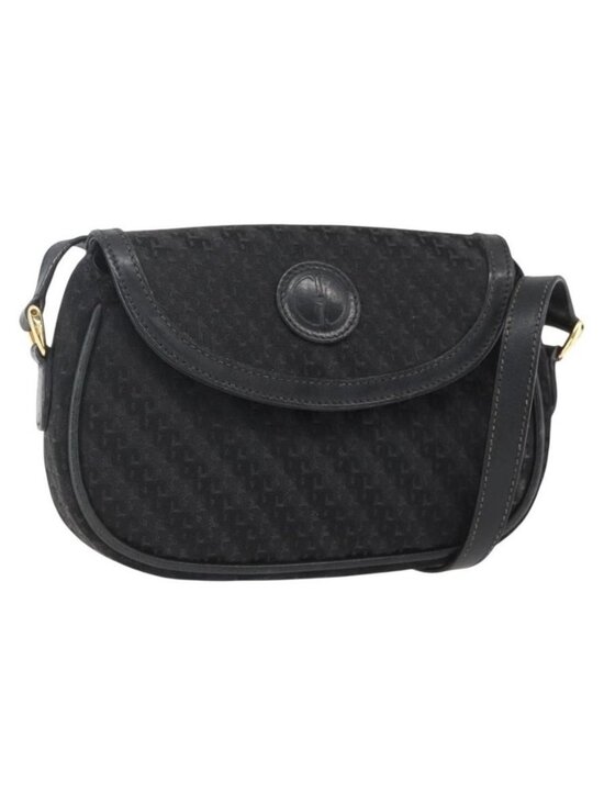 GUCCI Handbags - Authentic GUCCI Shoulder Bag Old Gucci Black Gold
